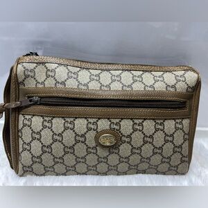 Authentic EUC Gucci Brown Monogram Women's Bag